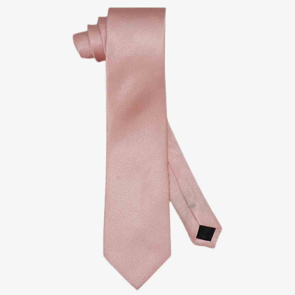 The Aristocrat Blush Pink Silk Tie: A Timeless Style Statement for Every Gentleman
