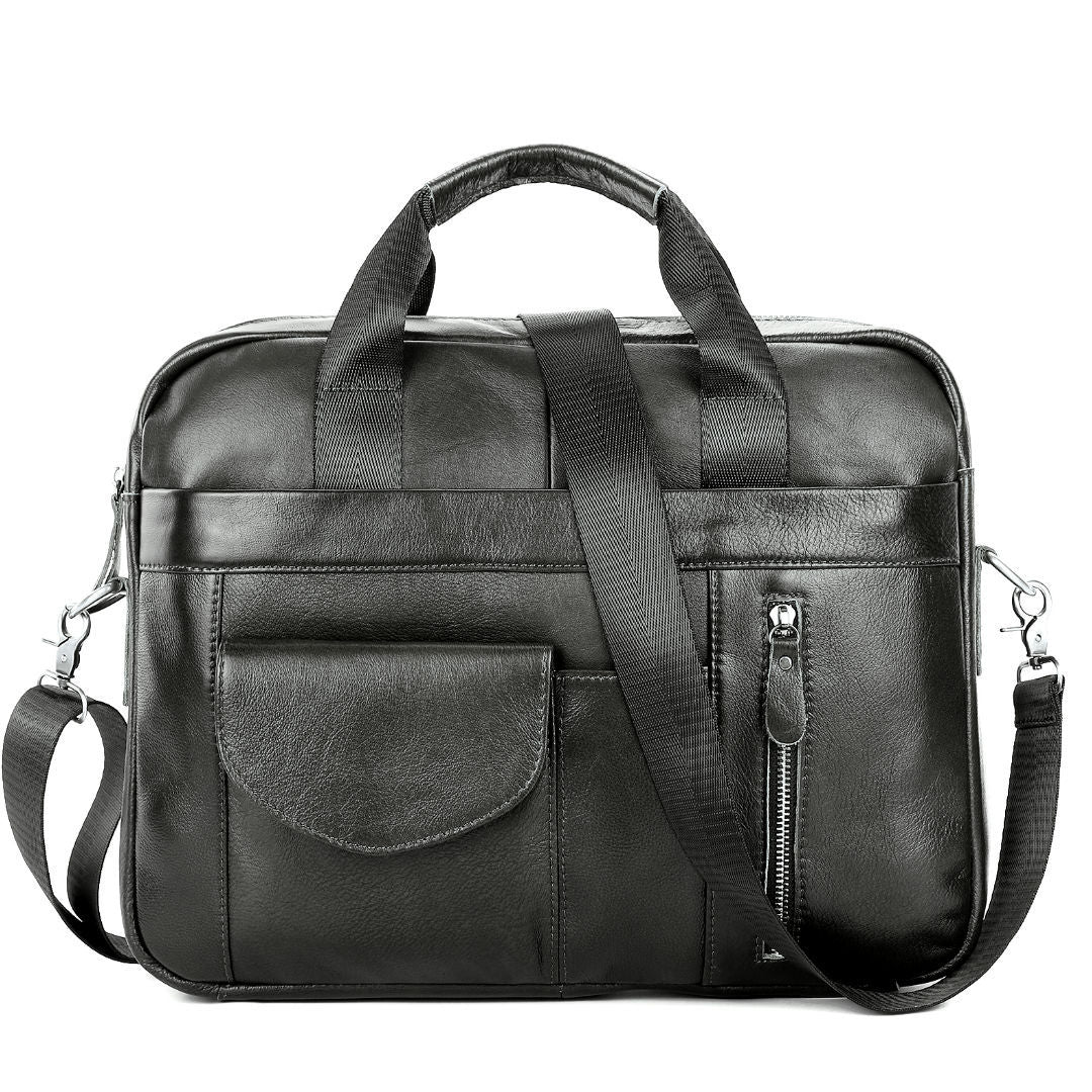 Men&#39;s Portable One-shoulder Cross-body Briefcase