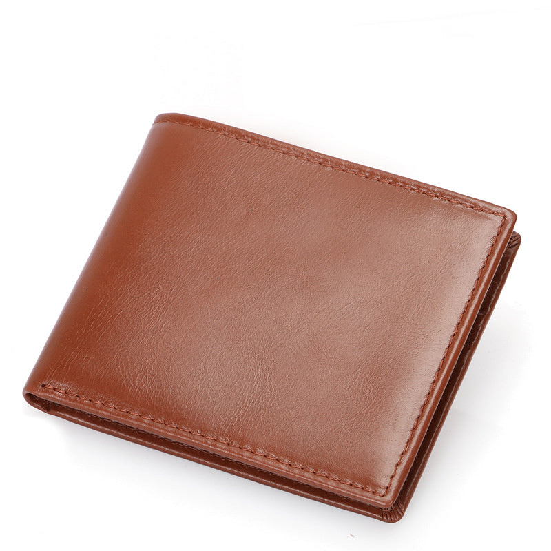 Men&#39;s Wallet Made Of Crazy Horse Leather