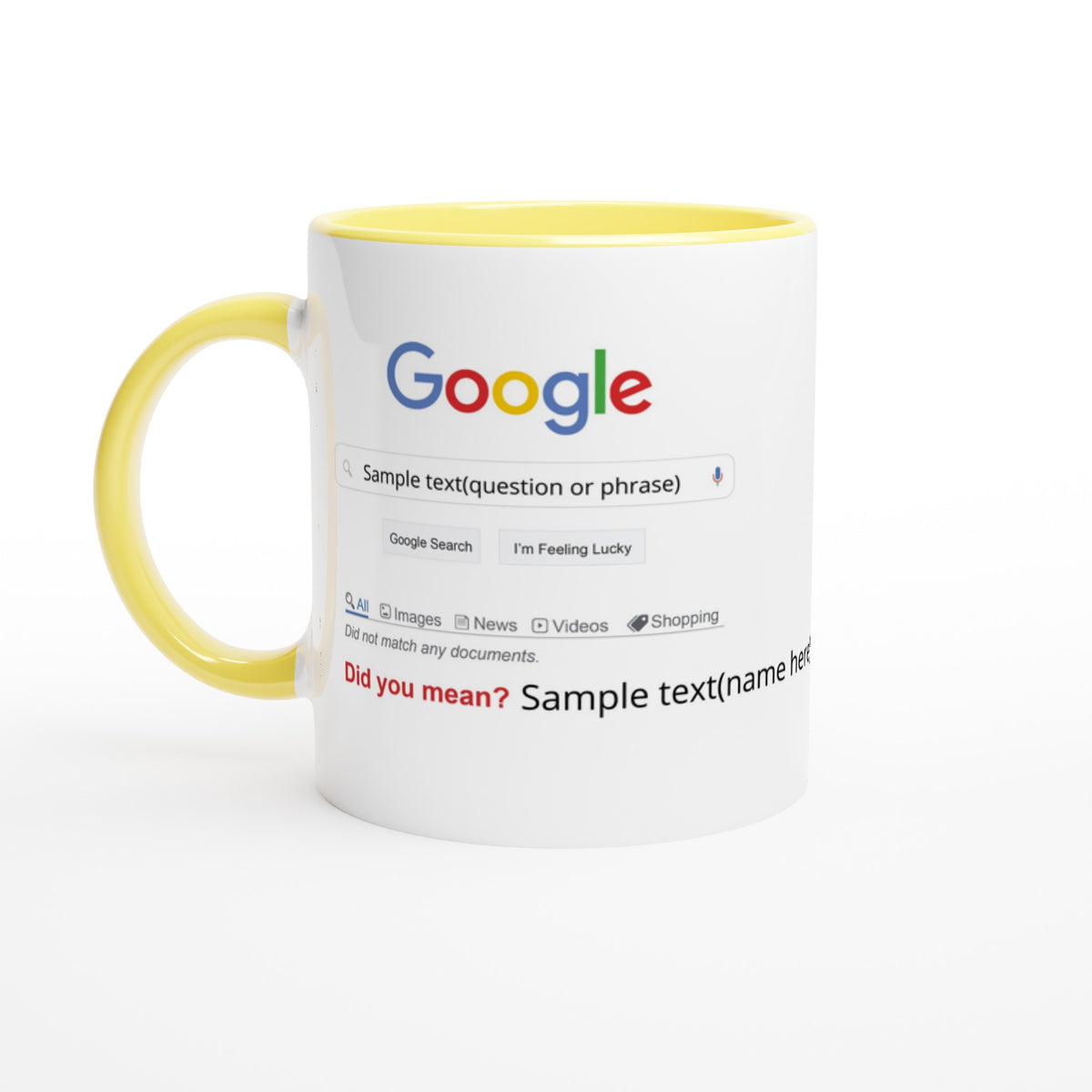 Personalized Google Mug