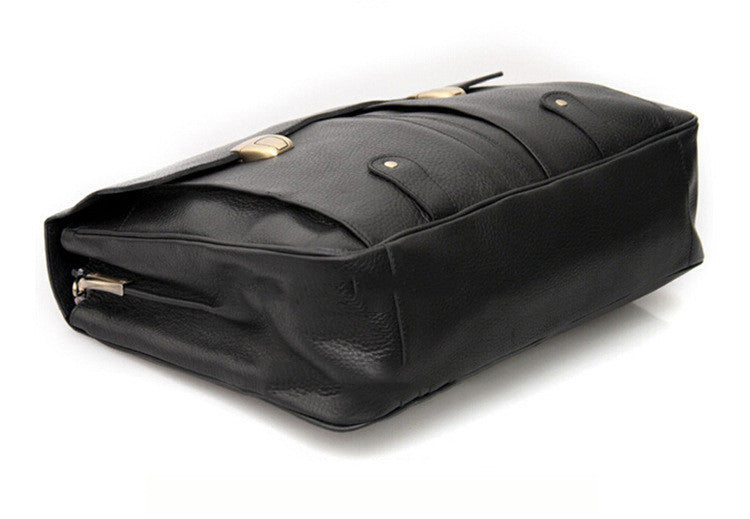 Business Men&#39;s Top Layer Cowhide Briefcase