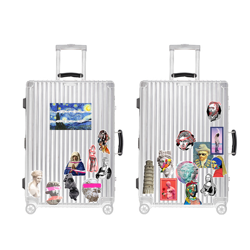 Luggage Fashion Personality Retro Vaporwave Sticker