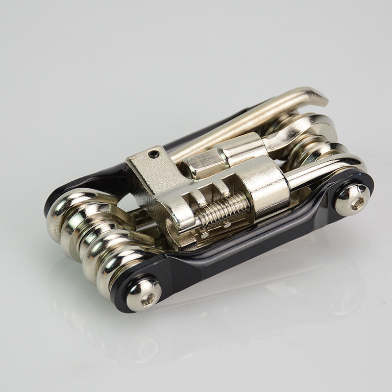 Bicycle Multifunction Tool Kits Multitool Tire Repair Tool Set With Screwdriver Chain Rivet Extractor For Road Bike