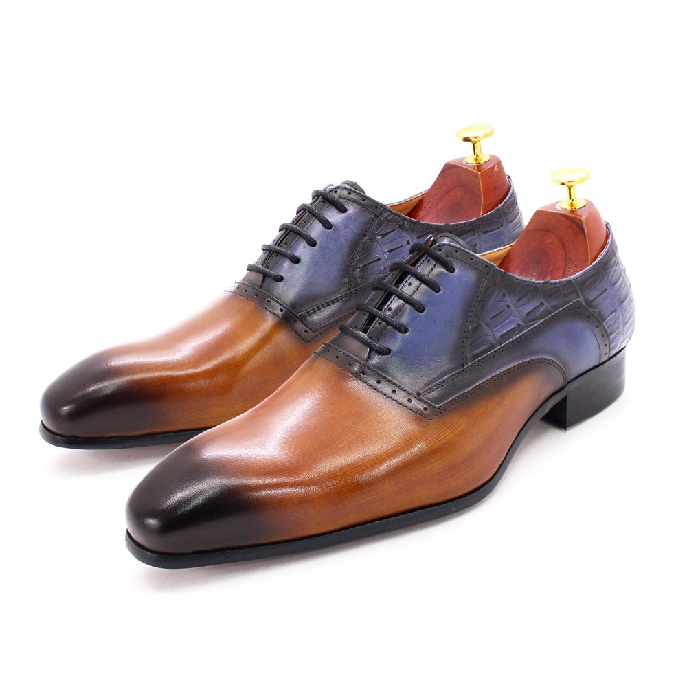 High-end Men&#39;s Business Leather Shoes