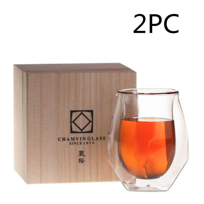 Niche Japanese Style Heat-Resistant Glass Tea Cup