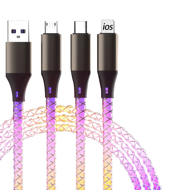 6A Colorful Illuminating Data Cable