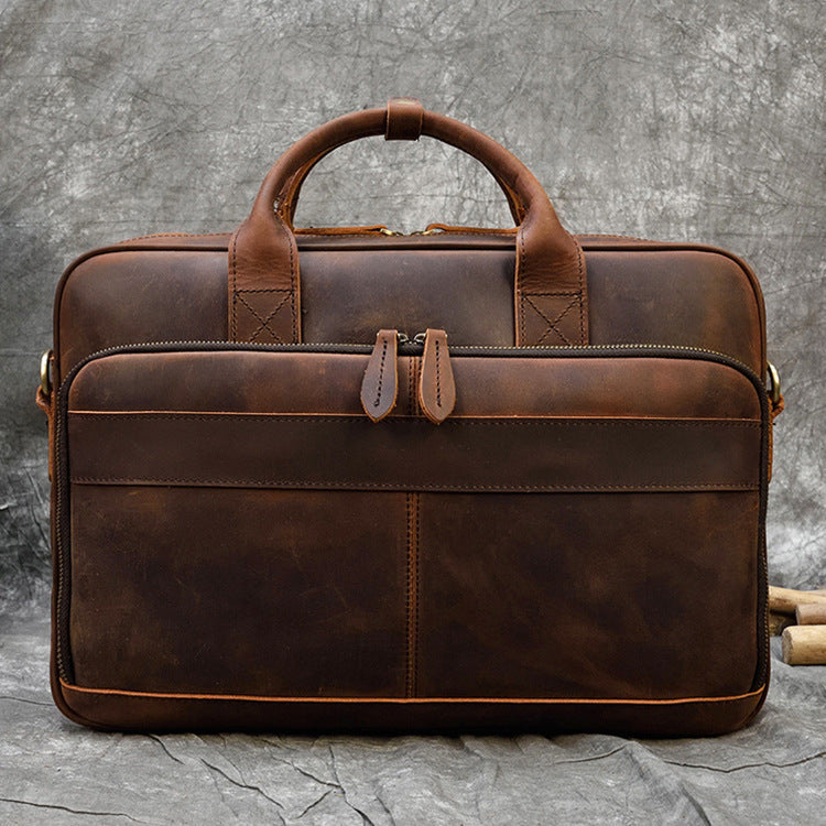 Men&#39;s Briefcase New Handbag Business Bag