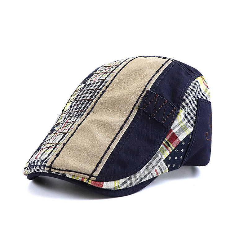 Peaked Cap Men&#39;s European And American British Casual