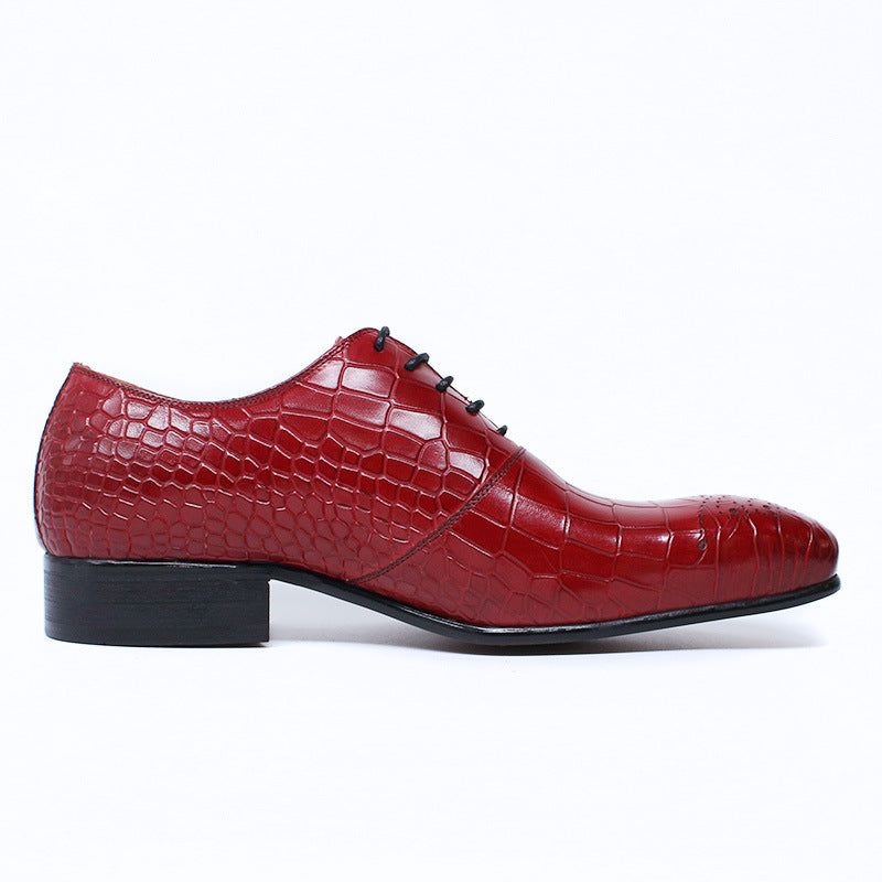 Men&#39;s Business Suit Oxford Leather Shoes