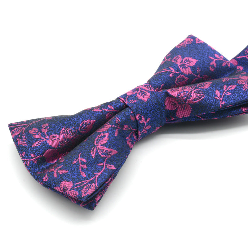British Men&#39;s Polyester Wedding Business Bow Tie