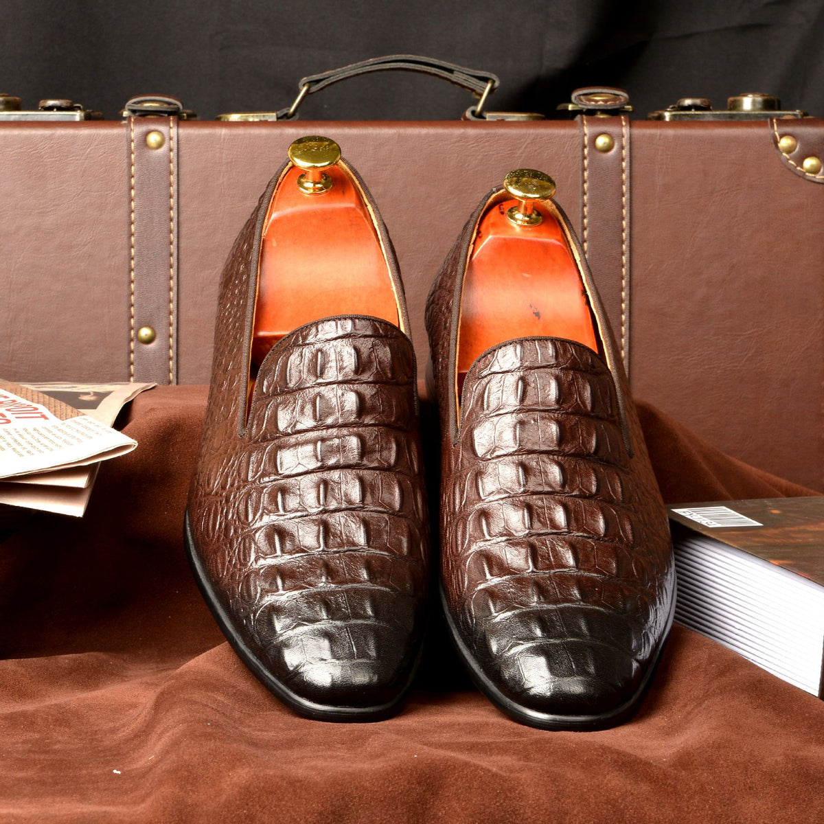 Men&#39;s Business Suit Leather Shoes