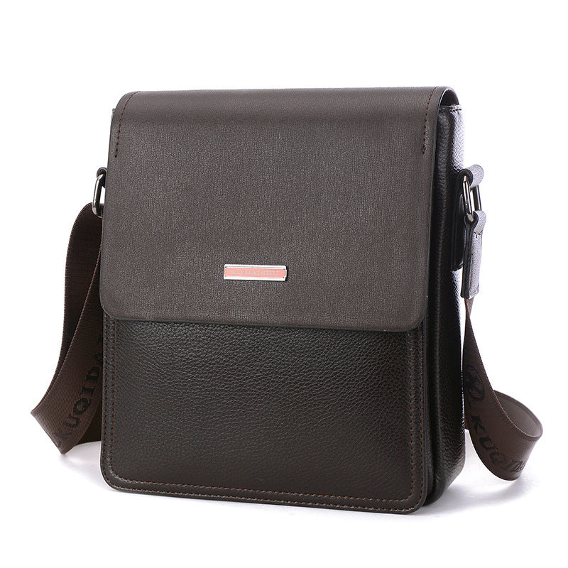 Barnes &amp; Noble kangaroo male Bag Shoulder Bag Messenger Bag men&#39;s leisure business on behalf of a square section of vertical briefcase