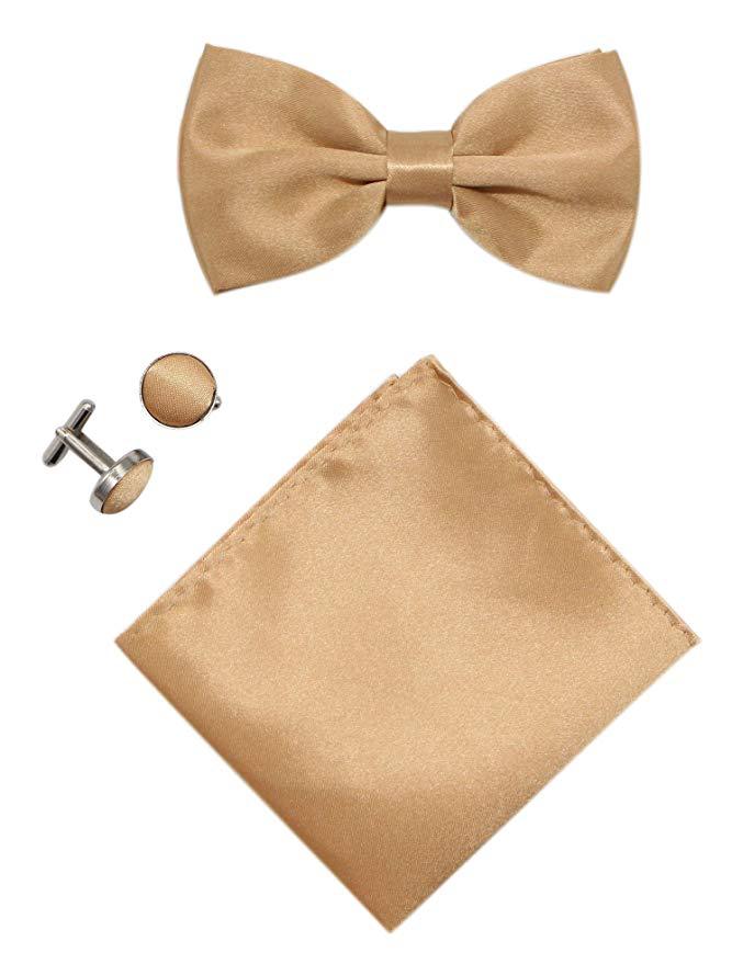 Men&#39;s Scarf And Bow Tie Three-Piece Suit