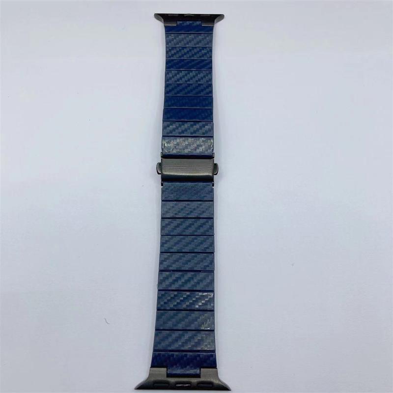 Carbon Fiber Watch Band Suitable For Iwatch876543SE Generation Watch