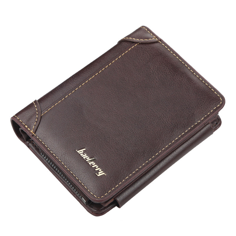 Men&#39;s Wallet Short Business Multi Card Slots Wallet