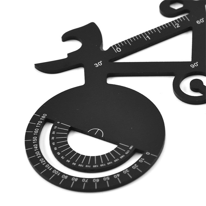 Stainless Steel Multifunctional Bicycle Card Tool Creative Bottle Opener