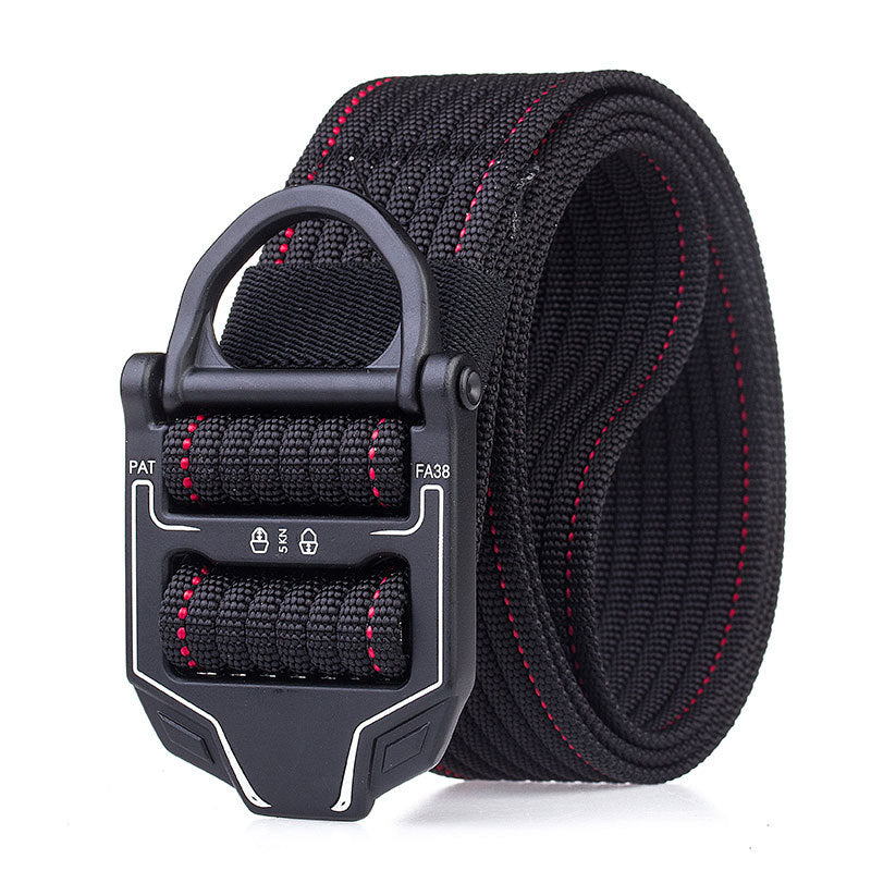 New Military Fan Outdoor Tactics Belt Men&#39;s Multi-functional Waist Seal Training Nylon Canvas Special Forces Belt
