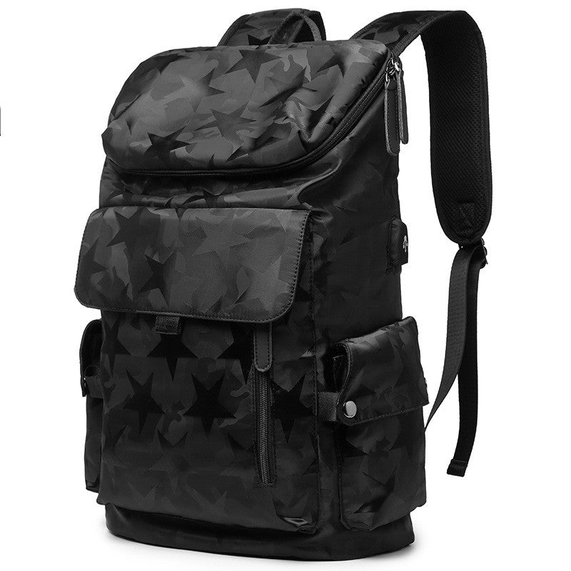 Waterproof Computer Middle School Student School Bag Travel Luggage Men&#39;s Backpack