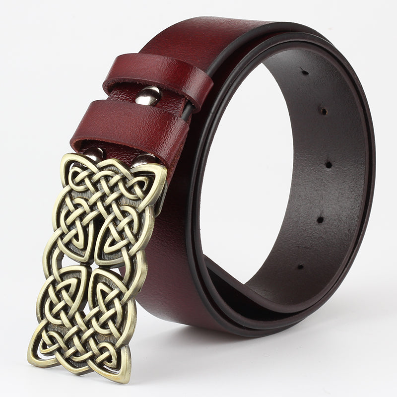 Leather Fashionable And Versatile Vintage Youth Decorative Belt