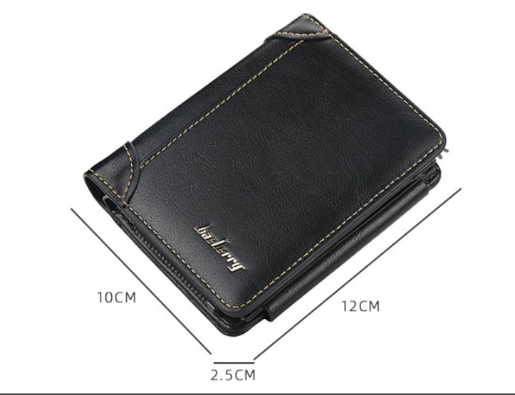 Men&#39;s Wallet Short Business Multi Card Slots Wallet