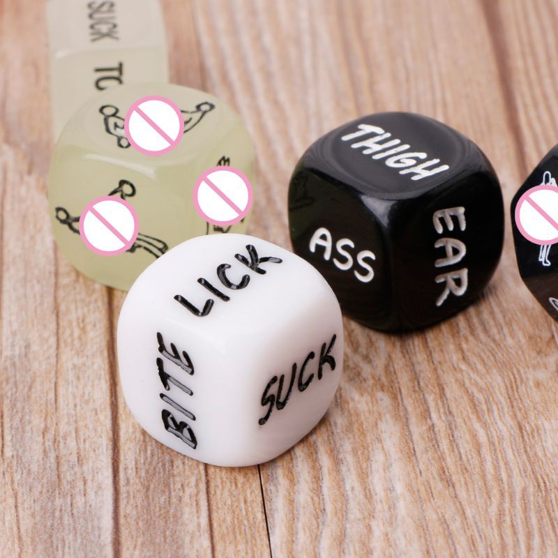 English Fun Dice Toy For Men And Women