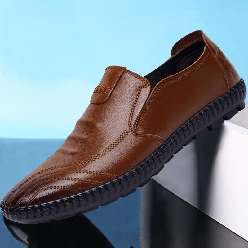 Men&#39;s Slip-On Lazy Casual Pu Leather Shoes
