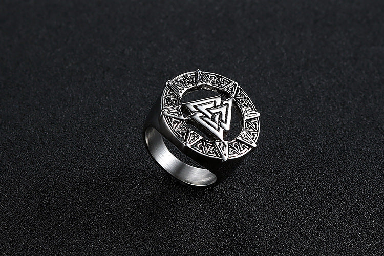 Viking warrior men&#39;s ring