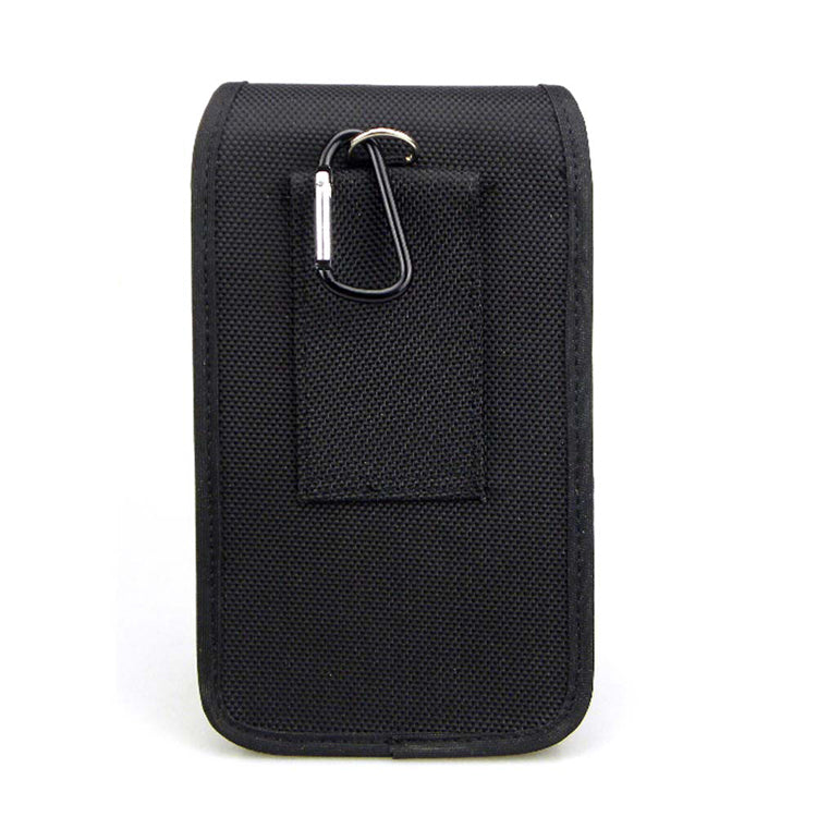 Double nylon cell phone belt bag