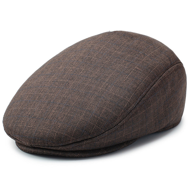 Men&#39;s Casual Peaked Cap Middle-aged And Elderly Sun Hat Beret