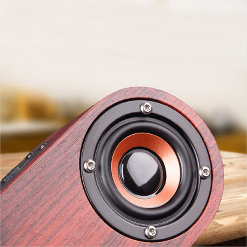 Home Wooden Wireless Card Bluetooth Speaker