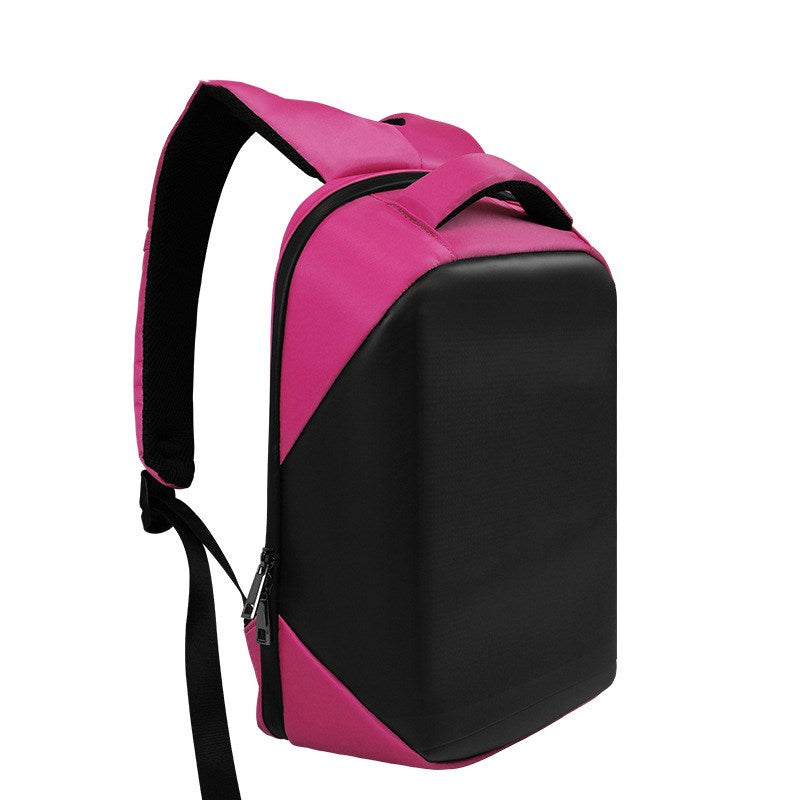 Cool LED dynamic screen mobile school bag