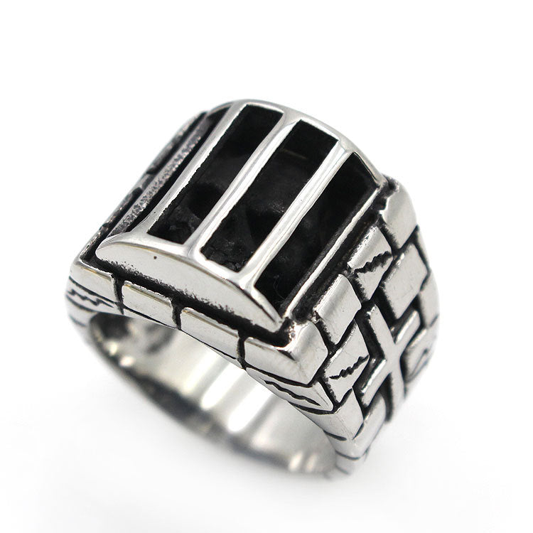 Titanium steel ghost head cross ring