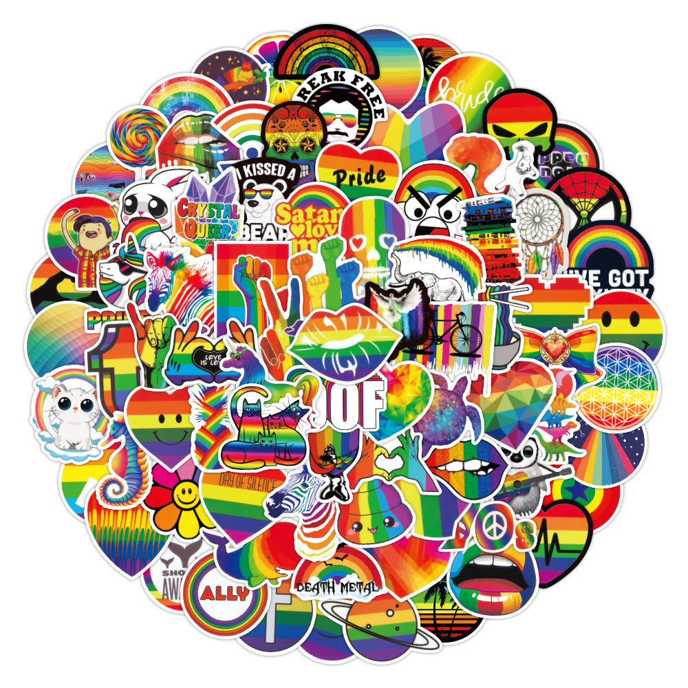 Luggage Notebook Scooter Sticker