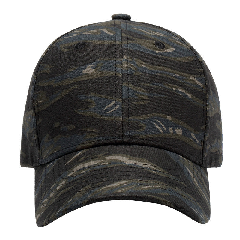 Men&#39;s Monochrome Cotton Camouflage Hat