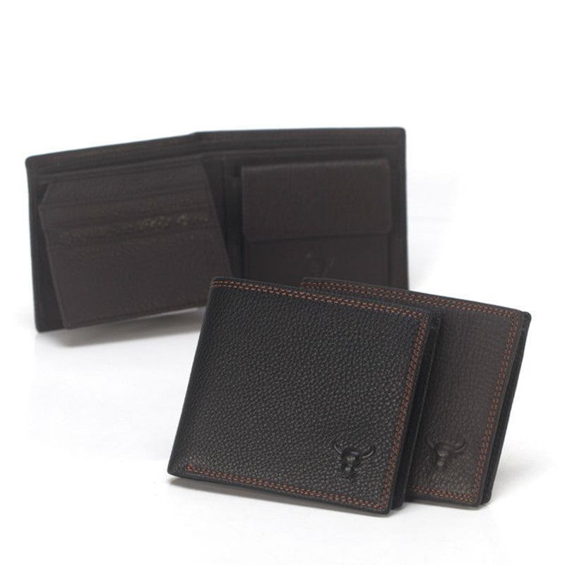 Men&#39;s vintage leather wallet