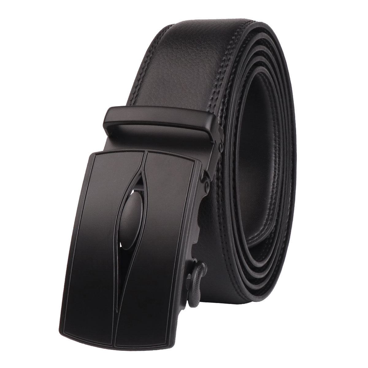 Leather men&#39;s belt