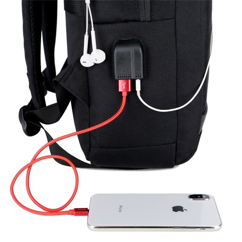 USB multi-function backpack for men&#39;s computer
