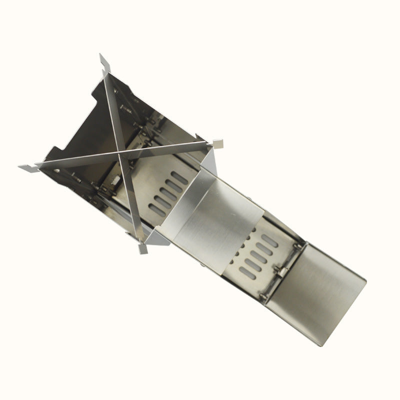 Outdoor Foldable Stainless Steel Wood Stove