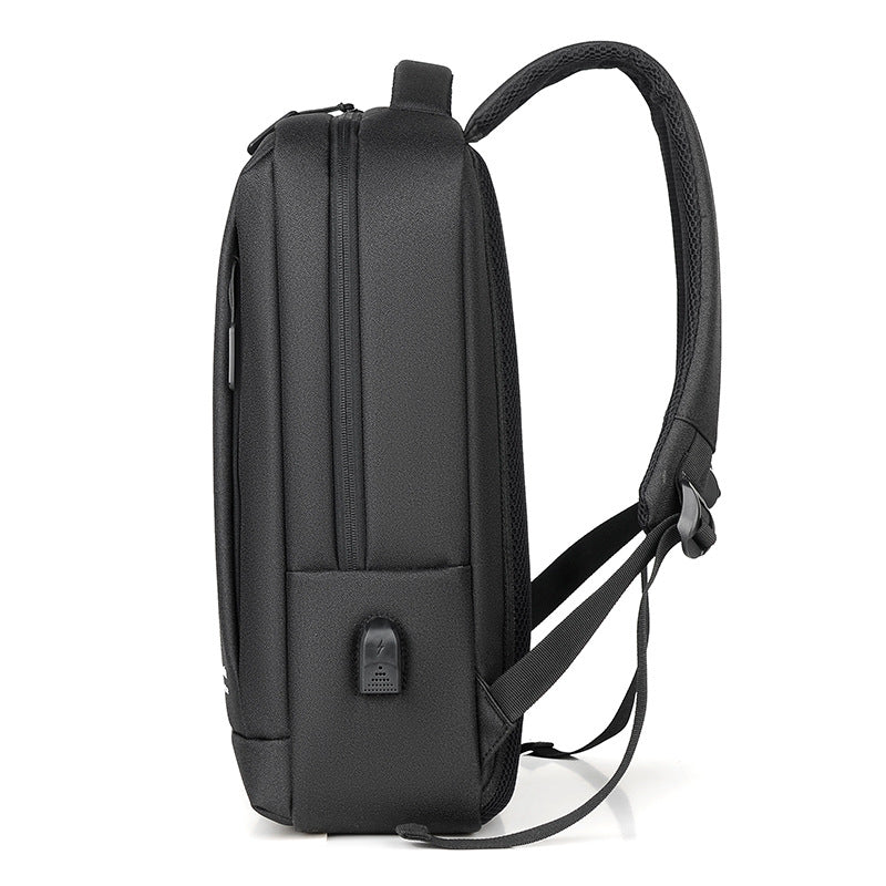 Polyester waterproof usb computer bag