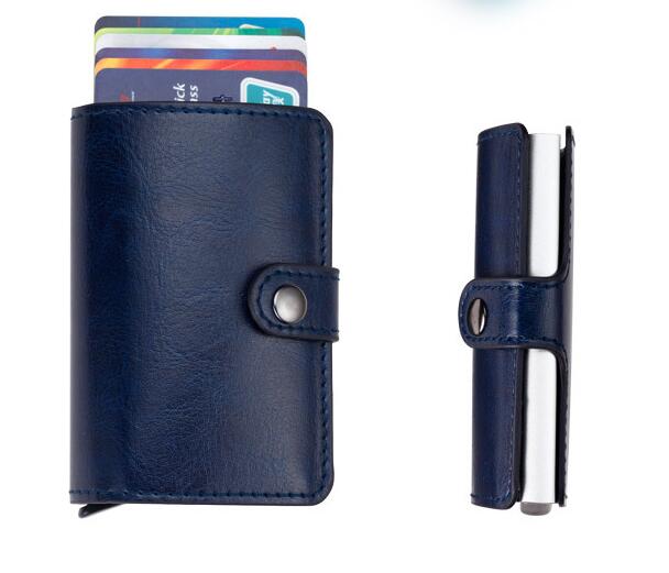 Front Pocket Wallet Minimalist Secure Thin Credit Card Holder