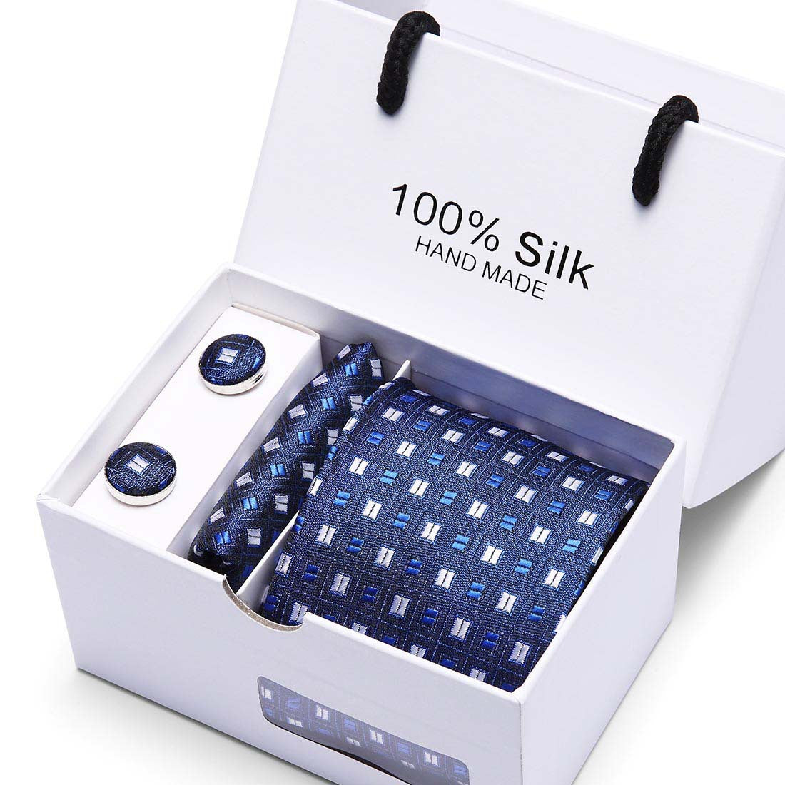 Men&#39;s gift box 5-piece suit business formal wedding tie