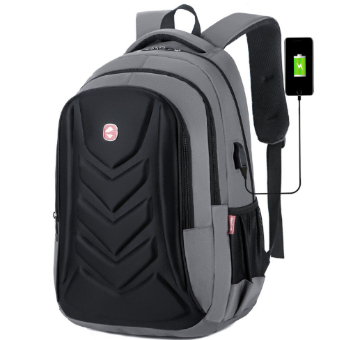 Men&#39;s USB Charging Waterproof Laptop Backpack