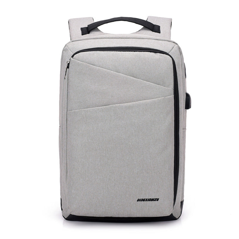 Usb men&#39;s business shoulder bag can be charged