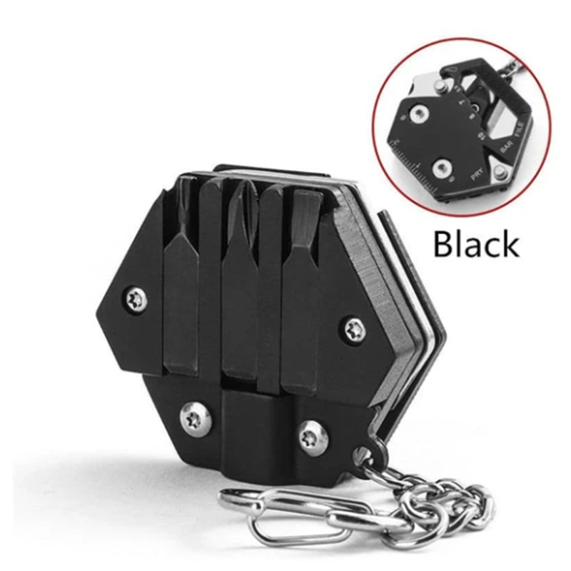 Hexagon Coin Pocket Knife