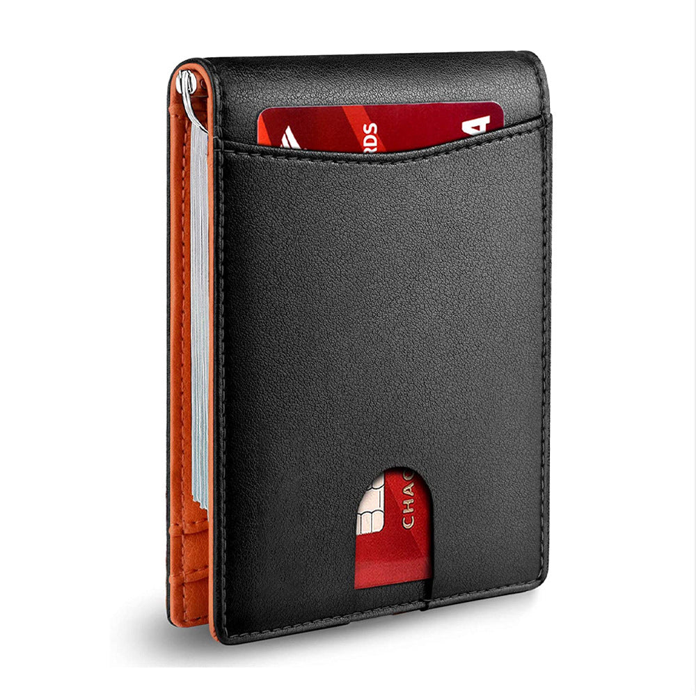 Men&#39;s Anti-theft Swipe US Dollar Clip Hot Card Holder