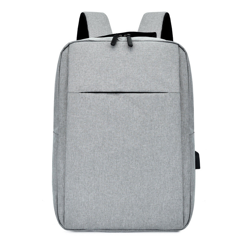 USB Backpack Simple Casual Backpack Female Computer Bag