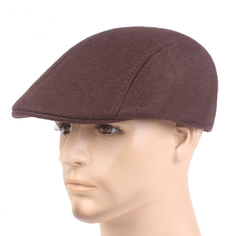 Men&#39;s duck tongue middle-aged autumn and winter