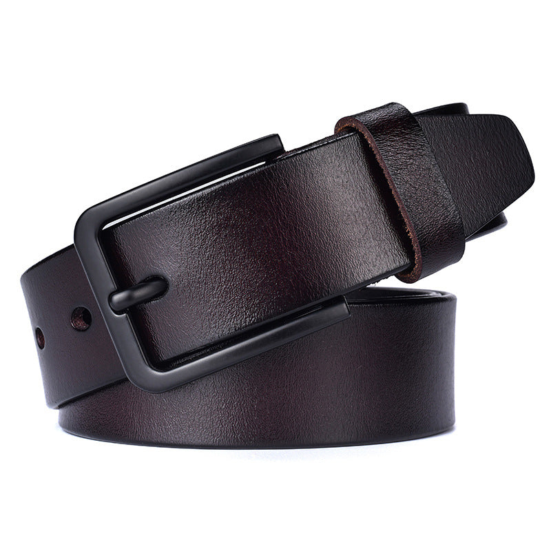 Direct selling men&#39;s leather leather belt casual belt