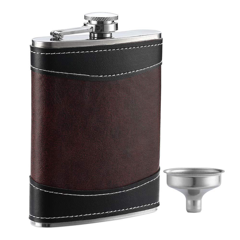 Stainless steel hip flask high-end carry wine bottle