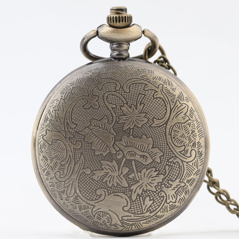 Retro Fashion Trends Little Prince Theme Quartz Pocket Watch